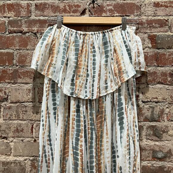 Free People Summer Vibes Tie Dye Tube Romper Size Small - Picture 3 of 8